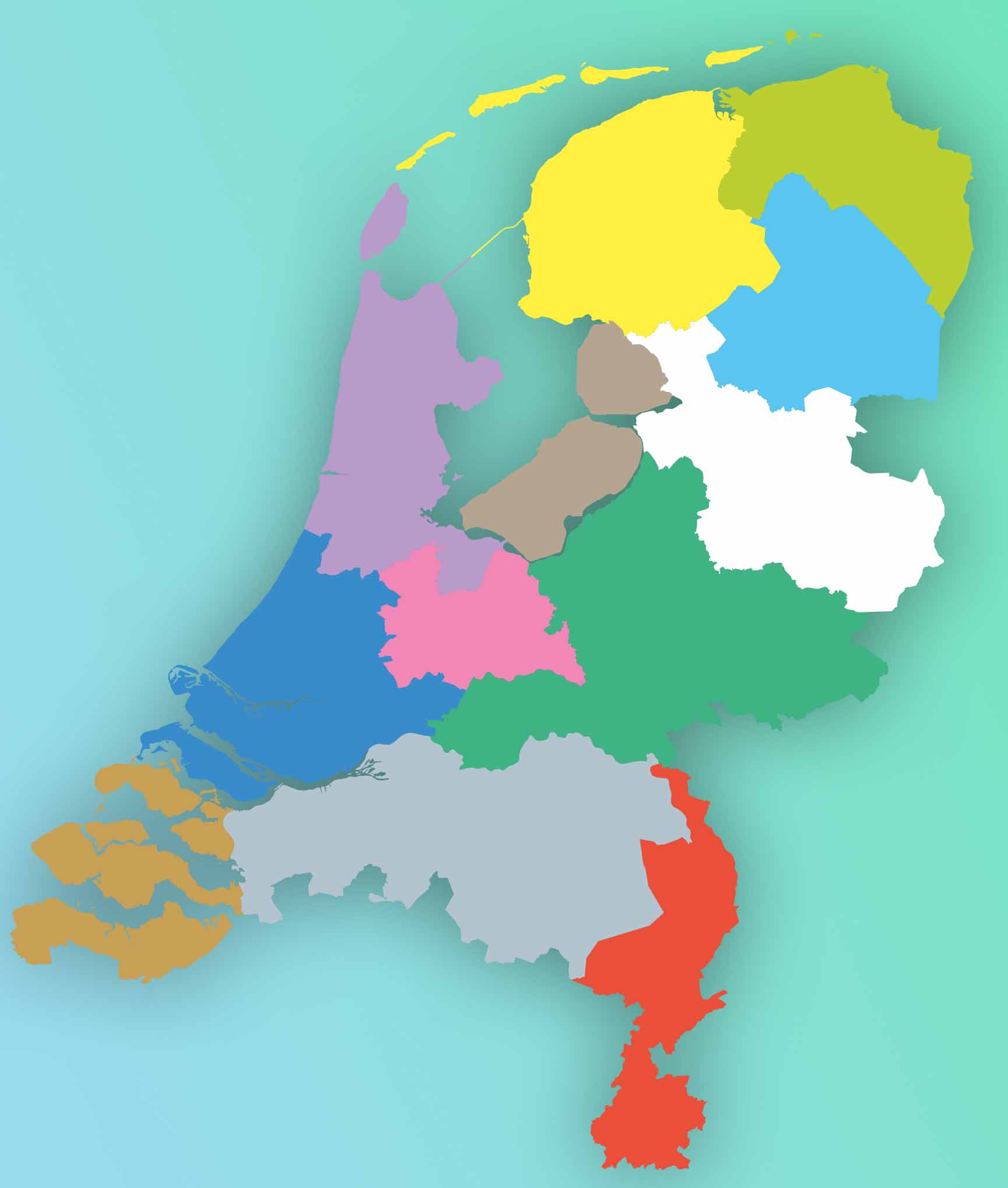 Netherlands Map